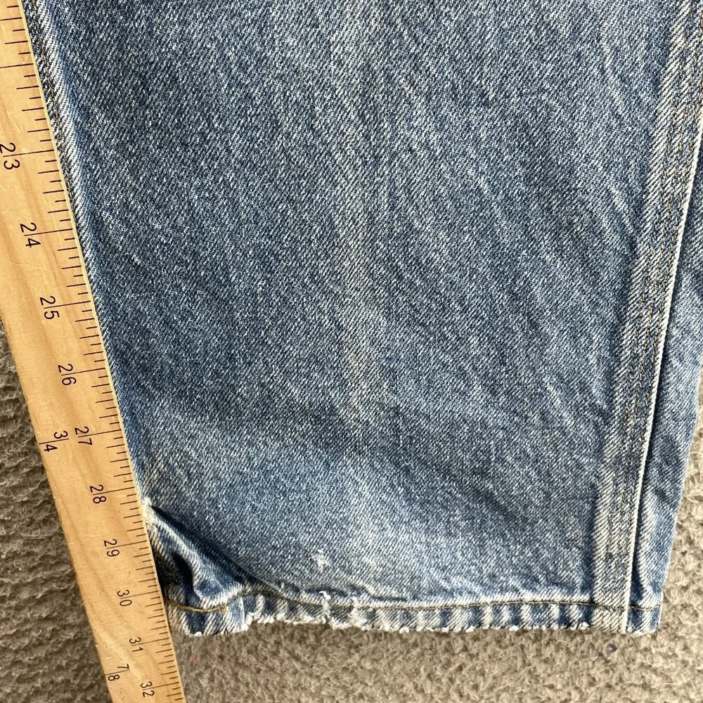 VTG Carhartt B234 Jean Men 35x31* Baggy Twill Dungaree Logger Workwear Carpenter